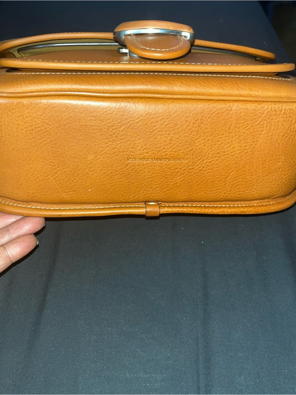 Coach Tabby in glove tan leather Crossbody with Signature 'C' Buckle - Picture 3 of 12